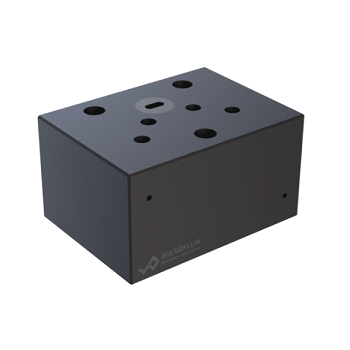 Non-return valve sandwich construction BRV_4-Wandfluh